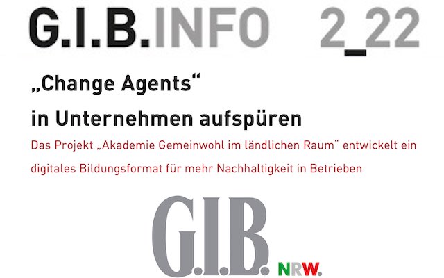 G.I.B. meets GWÖ: Interview & Einblick
